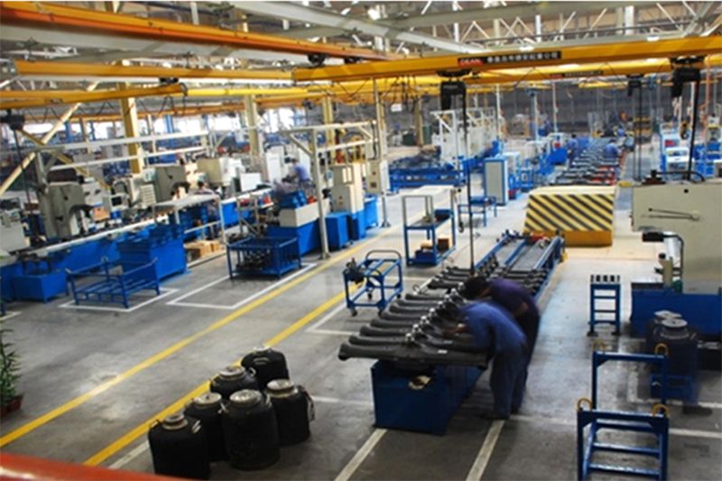 Axle assembly line